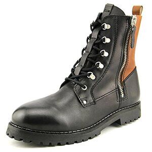 NEW Just Cavalli Men's Two Tone Lug Sole Motorcycle Boot Black Sz-10M(43)